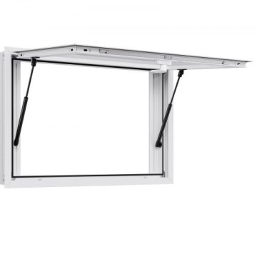 VEVOR Okensko okno 92x61 cm aluminij zlitina okno za prodajo hrane drsna okna za tovornjak za hrano