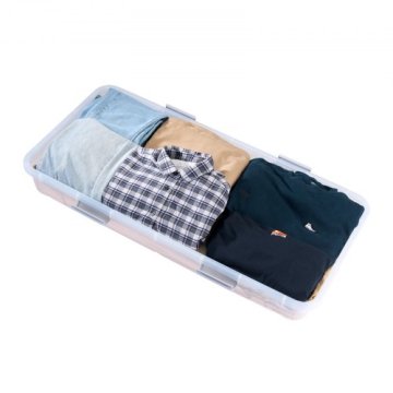 VEVOR Posoda za shranjevanje pod posteljo 805x396x175 cm siva