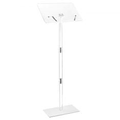 VEVOR Stojalo za oder 110x31 cm prozorno