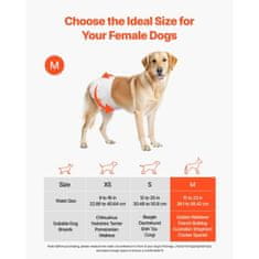 VEVOR Enkratne plenice za pse ženske 540x350 mm M 96 kosov