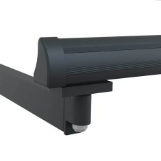 Vidaxl Zložen okvir senčila Antracit 400 × 300 cm Aluminij