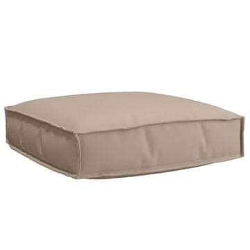 Vidaxl Blazina Taupe 60 x 60 x 12 cm Oxford tkanina