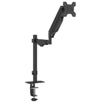 Vidaxl Enotna nosilec za monitor za do 27&amp;apos;&amp;apos; zaslon plinska vzmet 10 kg