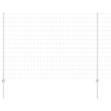 Vidaxl Ograja z varjeno žico 10 x 1,5 m (Š x V) Jeklo vroče pocinkano