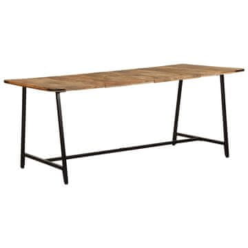 Vidaxl Jedilna miza 180x90x75 cm trden mangov les