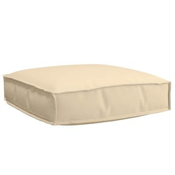 Vidaxl Blazina Bež 60 x 60 x 12 cm Oxford tkanina
