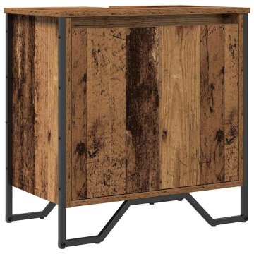 Vidaxl Kopalniška omara za umivalnik Star les 60 x 35 x 60 cm