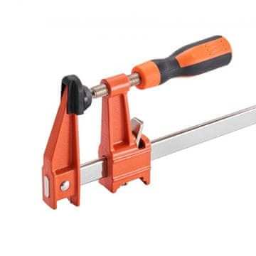 VEVOR Bar sponke F-sponka 2-komplet 71x11x25 cm oranžen kovinski