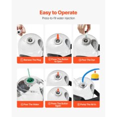 VEVOR Aqua torba 3175 kg 23x87 cm nastavljiva prenosna fitnes vadba