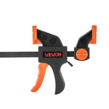 VEVOR Bar sponke 2 kosa 3048 cm in 2 kosa 1524 cm nosilnost 70 kg oranžne barve