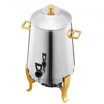 VEVOR Razdelilec pijač 13L 29x29x53 cm srebrn