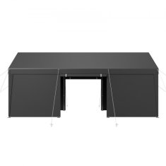 VEVOR Avto nadstrešek 305x609x287 m Siva