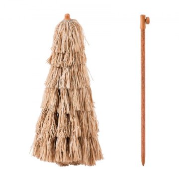 VEVOR Senčnik za teraso 1730x130x1975 mm rjav