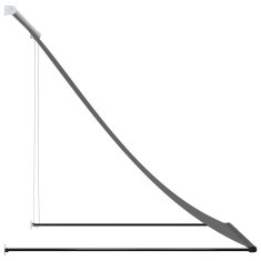 Vidaxl Zložljiva tenda antracit 100x150 cm tkanina in jeklo