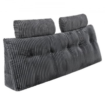 VEVOR Vzglavnik za vzglavje klin 1510x205x530 mm siva