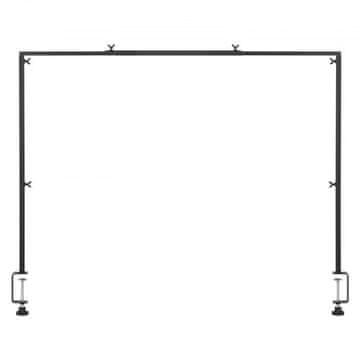 VEVOR Nastavljiv stojalo za mizo Arch 33-1067x711-2489 cm Črno