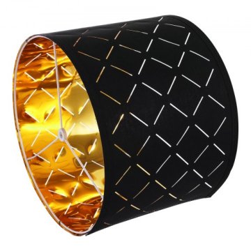 VEVOR Komplet senčnikov za svetilko boben 33x33x25 cm črna