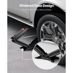 VEVOR Komplet 2x RV škarjaste dvigalke 665x180x103 mm črne