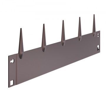 VEVOR Obroba za vrt 5 kosov 990x181x15 mm rjava