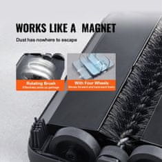 VEVOR Ročni metlični sesalnik za tla 1120x230x160 mm modra