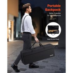 VEVOR Alto saksofon 66x21x12 cm zlata