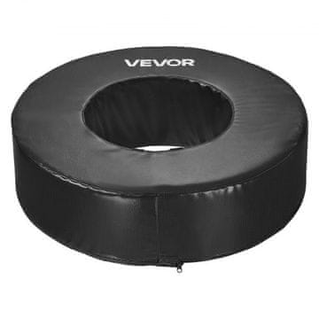 VEVOR Nogometno kolesce za blokado 345x705x20 cm Črno