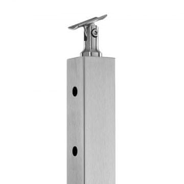 VEVOR Steber za kabelsko ograjo 914x51x51 cm srebrne barve