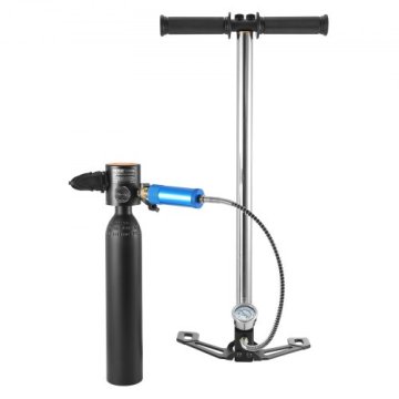 VEVOR Potapljaški jeklenka 05L prenosni potapljaški rezervoar 73x365 cm črna