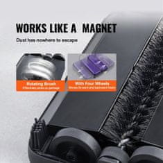 VEVOR Ročni metlični sesalnik za tla 441x91x63 in vijoličen