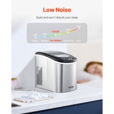 VEVOR Aparat za led HZB-15SA 245x36x325 cm srebrne barve