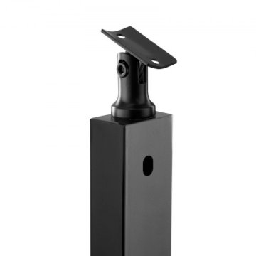 VEVOR Steber za kabelsko ograjo 42x1x2 cm črne barve