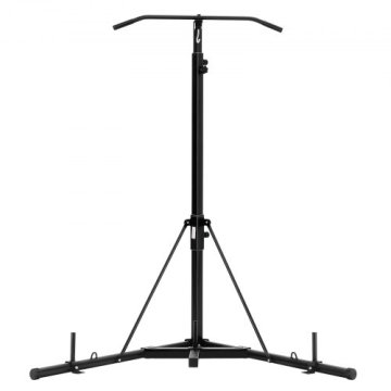 VEVOR Stojalo za boks vrečo nastavljive višine z drog za dvigovanje 118x118x232 cm črno