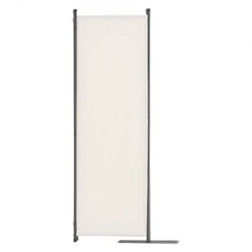 VEVOR Prostorilni razdelilnik 4-panelni zložljivi zaslon za zasebnost 228x45x1725 cm bel