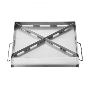 VEVOR Pržnica pravokotna ravna zgornja plošča 432x33 cm jeklo barva