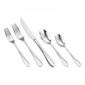 VEVOR Komplet jedilnega pribora 30-delni iz nerjavečega jekla