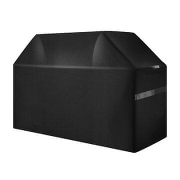 VEVOR Prevleka za žar 165x635x113 cm Črna