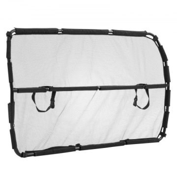 VEVOR Pregrada za psa v avtu 1415x810x75 mm črna