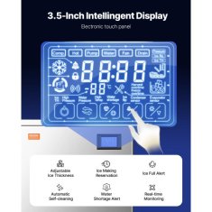 VEVOR Aparat za led LB400TA 565x56x555 cm samodejno čiščenje