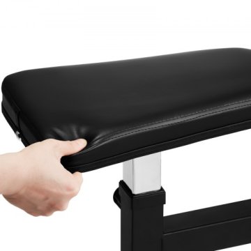 VEVOR Klopi za upogibanje rok z nastavljivim naklonom nosilnost 200 kg črna