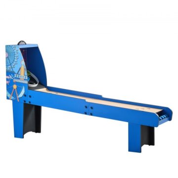 VEVOR Igralna miza Arcade Roll and Score Classic 2340x487x1400 mm Modra