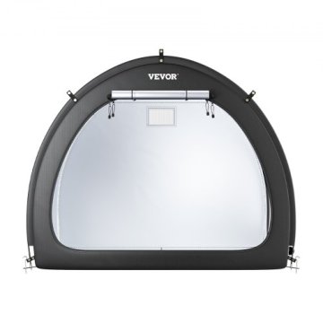 VEVOR Šotor za shranjevanje koles 1706x2133x1524 mm Črn