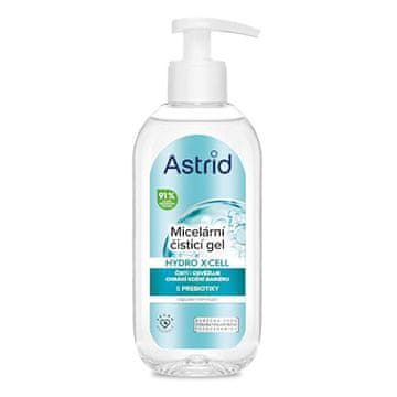 Astrid Micelarni čistilni gel za vse tipe kože Hydro X-Cell 200 ml