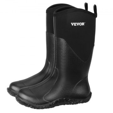 VEVOR Gumijasti Čevlji SS-02 34x12x39.5 cm Velikost 11 Črni