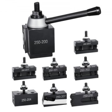 VEVOR Komplet za hitro menjavo orodja 8-delni 7925x7925x945 mm jeklo