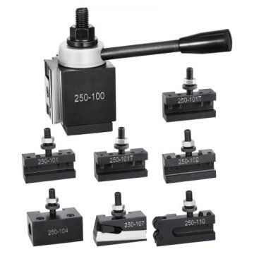 VEVOR Komplet držalcev orodja za hitro menjavo 8 kosov 645x645x762 mm jeklo