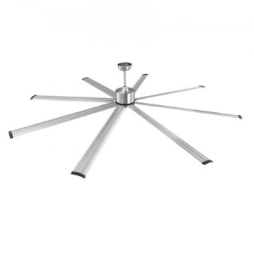 VEVOR Stropni ventilator 244 cm brušeni nikelj