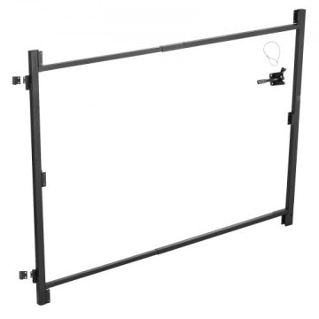 VEVOR Komplet za ograjo nastavljiv 1016-1829x57x1194 cm železo