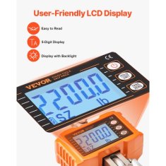 VEVOR Dvigalka tehtnica OCS-S 277x131x77 mm oranž