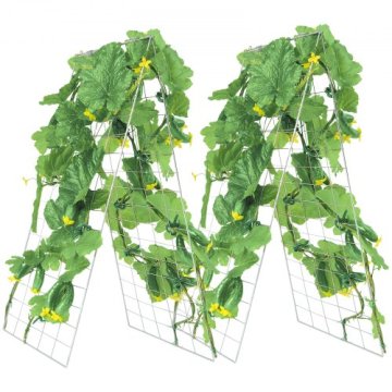 VEVOR Vrtna mreža zložljiva mreža za kumare komplet 90x140 cm pocinkano