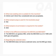 VEVOR MIG varilnik MIG130 33x16x23 cm prenosni